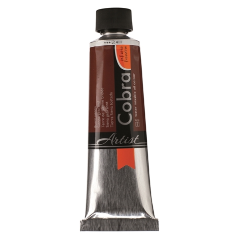 Picture of Cobra Artist Water Mixable Oil - 411 -Burnt Sienna 40ml