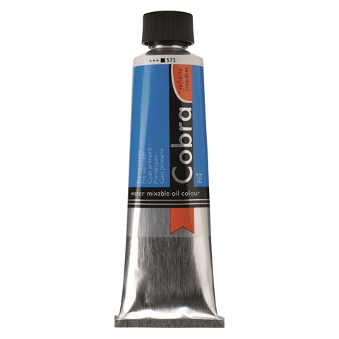 Picture of Cobra Artist Water Mixable Oil - 572 - Primary Cyan 40ml