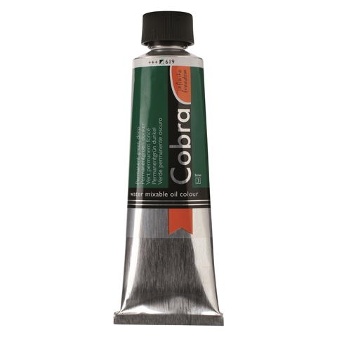 Picture of Cobra Artist Water Mixable Oil - 619 - Perm. Green Deep 40ml