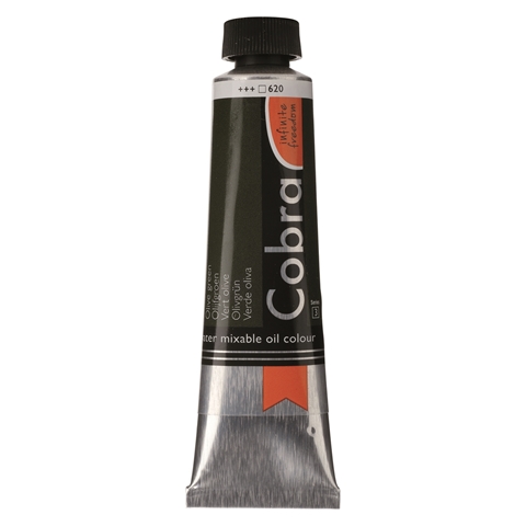 Picture of Cobra Artist Water Mixable Oil - 620 -Olive Green 40ml