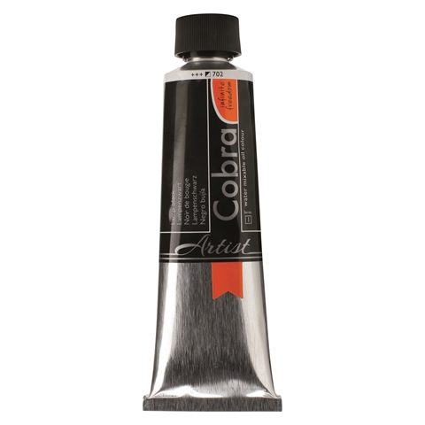 Picture of Cobra Artist Water Mixable Oil - 702 - Lamp Black 40ml