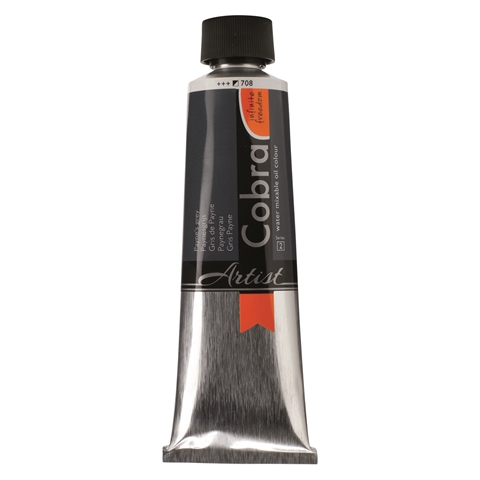 Picture of Cobra Artist Water Mixable Oil - 708 - Payne's Grey 40ml