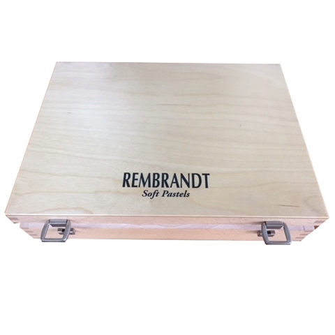 Picture of Rembrandt Soft Pastel Empty Wooden Box 60 pastels