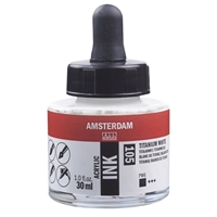 Picture of 105 - AMSTERDAM ACR INK 30ml TIT WHITE
