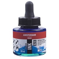 Picture of 570 - AMSTERDAM ACR INK 30ml PHTHALO BLUE