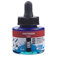 Picture of 572 - AMSTERDAM ACR INK 30ml PRIMARY CYAN