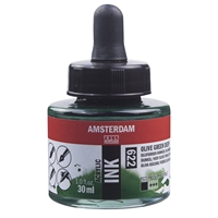 Picture of 622 - AMSTERDAM ACR INK 30ml OLIVE GREEN DP
