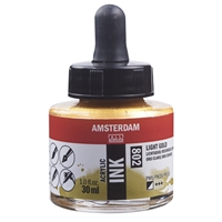 Picture of 802 - AMSTERDAM ACR INK 30ml LIGHT GOLD