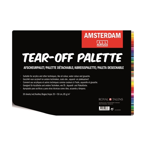 Picture of Amsterdam Tear-Off Palette XL 35X50cm