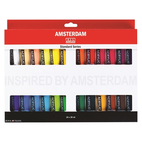 Picture of Amsterdam Acrylic Set 24x20ml