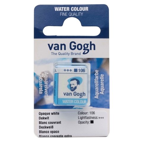 Picture of 106 - Van Gogh Watercolour PAN WHITE EXTRA OPAQ