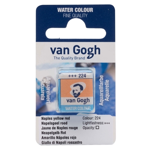 Picture of 224 - Van Gogh Watercolour PAN NAPL.YLW RED