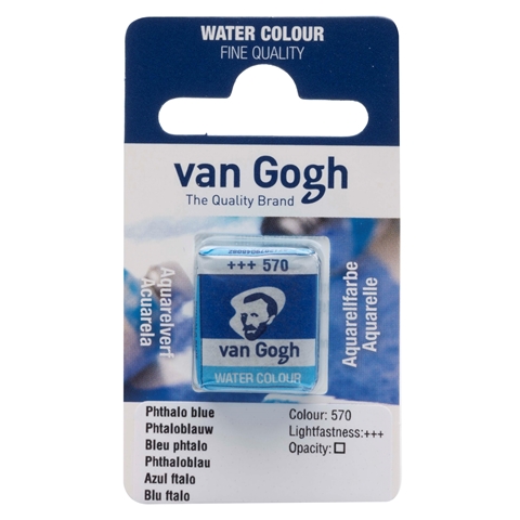 Picture of 570 - Van Gogh Watercolour PAN PHTHALO BLUE