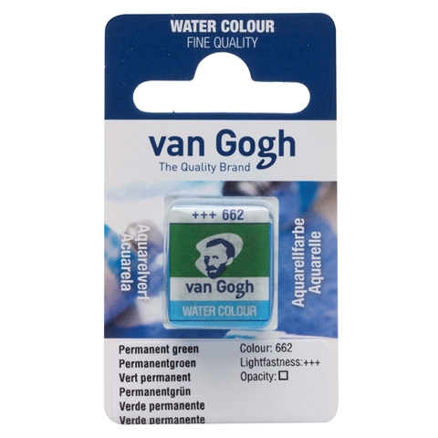 Picture of 662 - Van Gogh Watercolour PAN PERM.GREEN