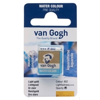 Picture of 802 - Van Gogh Watercolour PAN LIGHT GOLD