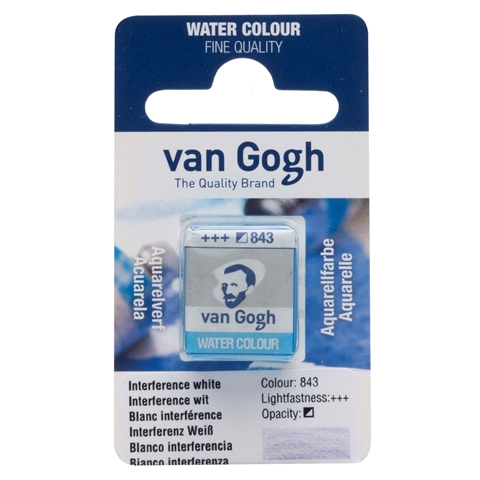Picture of 843 - Van Gogh Watercolour PAN INTERFERENCE WHITE