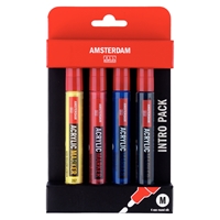 Picture of Amsterdam Acrylic MARKERS M BASIC SET 4