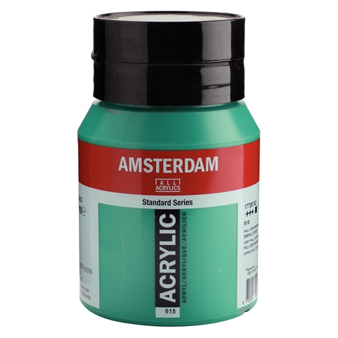 Picture of Amsterdam Acrylics 500ML EMERALD GREEN