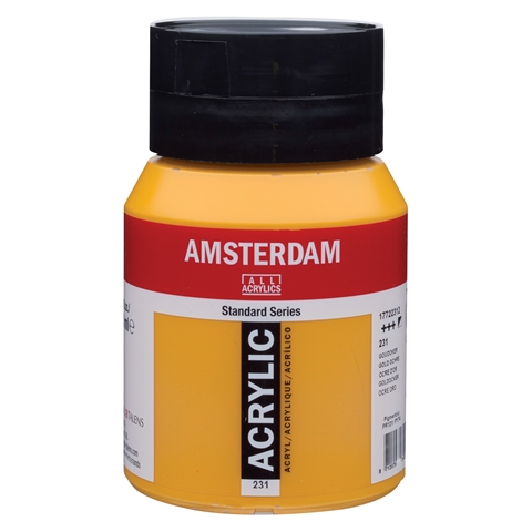 Picture of Amsterdam Acrylics 500ML GOLD OCHRE