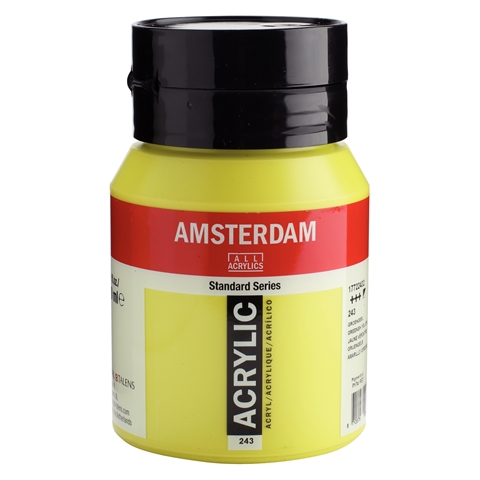 Picture of Amsterdam Acrylics 500ML GREENISH YLW