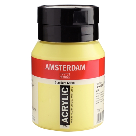 Picture of Amsterdam Acrylics 500ML NICKEL TIT.YLW