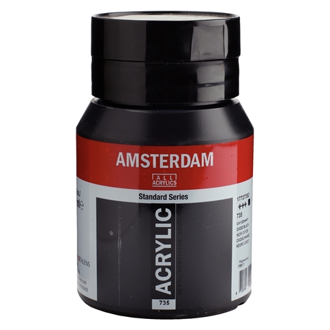 Picture of Amsterdam Acrylics 500ML OXIDE BLACK