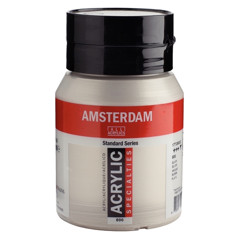 Picture of Amsterdam Acrylics 500ML SILVER
