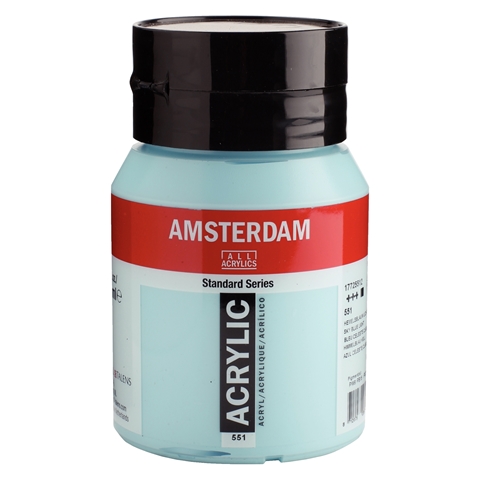Picture of Amsterdam Acrylics 500ML SKY BLUE LT