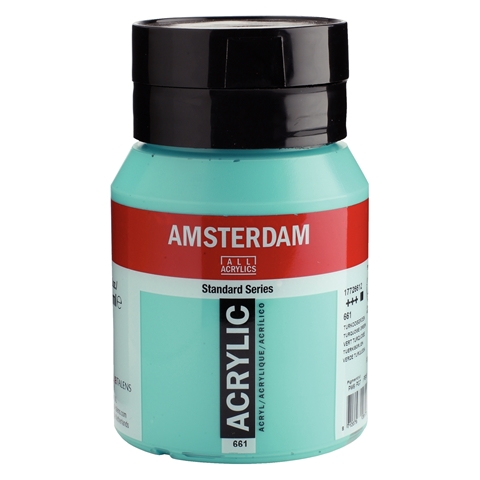 Picture of Amsterdam Acrylics 500ML TURQ.GREEN