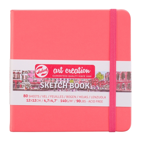 Picture of TAC SKETCH BOOK CORAL 12X12 140GSM