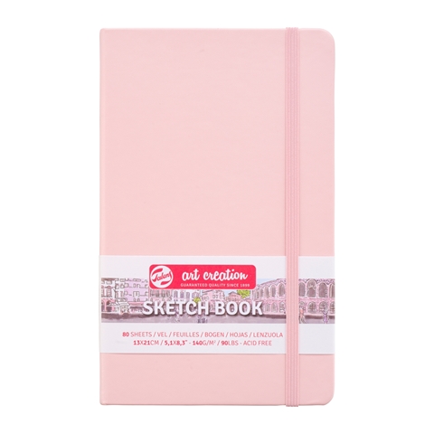 Picture of TAC SKETCH BOOK P.PINK 13X21 140GSM