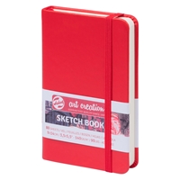 Picture of TAC SKETCH BOOK RED 9X14 140GSM