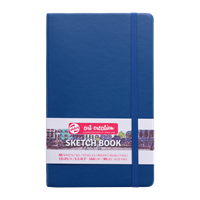 Picture of TAC SKETCH BOOK NAVY BLUE 13X21 140G