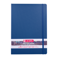 Picture of TAC SKETCH BOOK NAVY BLUE 21X30 140G