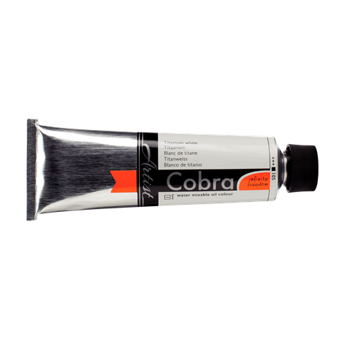 Picture of Cobra Artist Water Mixable Oil - 105 - Titanium White 150ML 